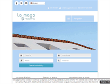 Tablet Screenshot of lamagarooms.com